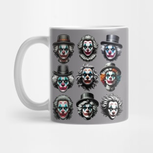 Clowncore Creepy Clown Club Mug